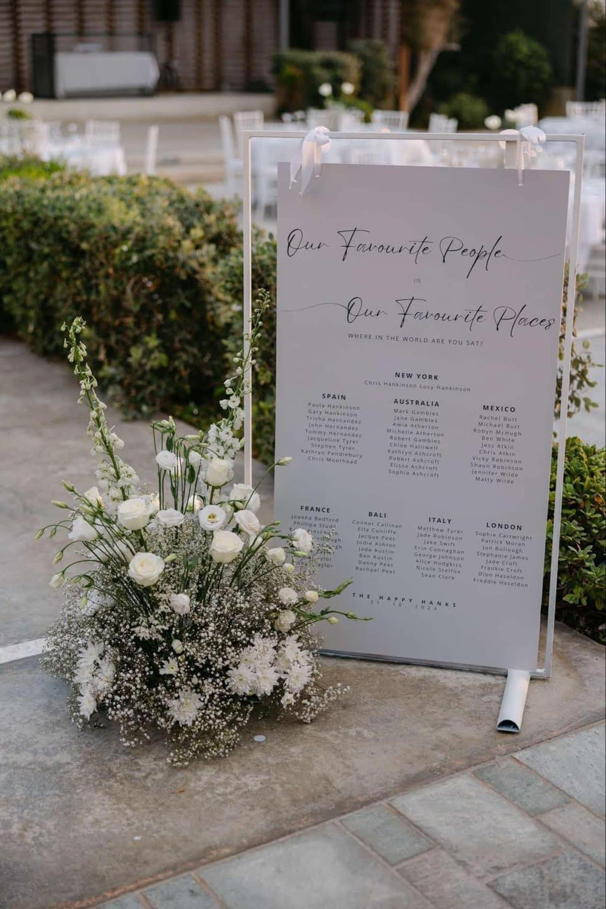 Wedding signage and props Cyprus