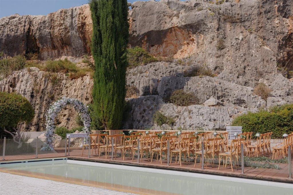 Paliomonastiros monastery ruins ceremony in Peyia